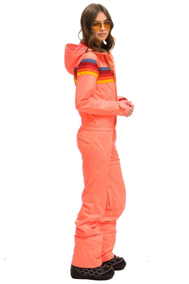 WOMEN'S 3 LAYER POWDER SUIT - NEON FLAMINGO Female Product Image