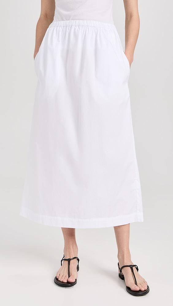 Enza Costa Poplin Resort Skirt | Shopbop Product Image