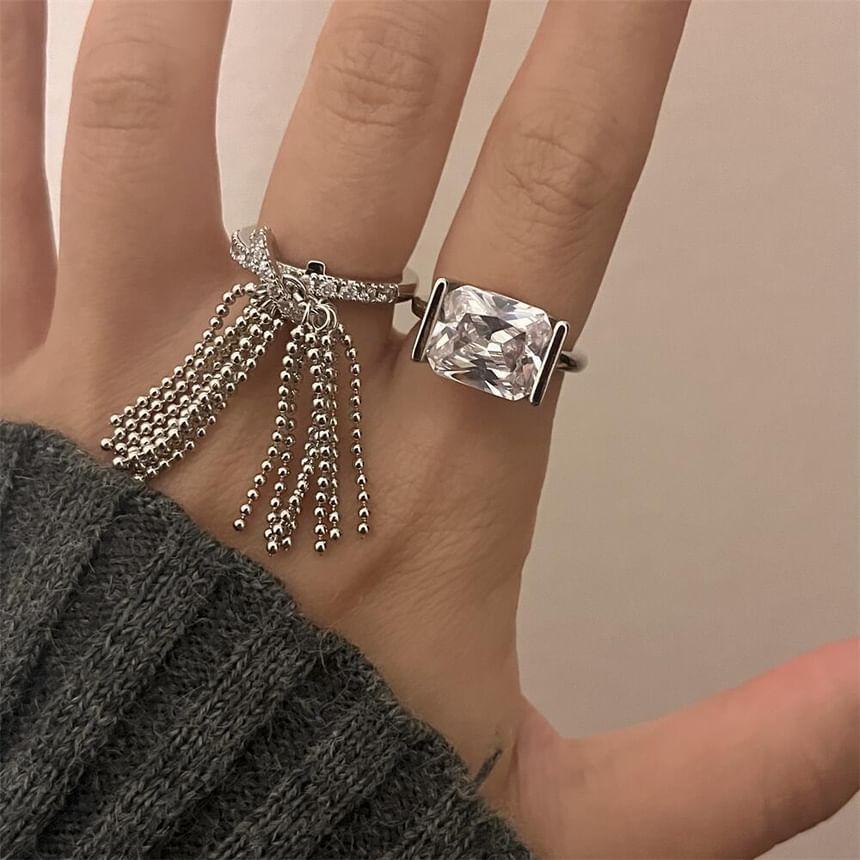 Rhinestone Open Ring (Various Design) Product Image