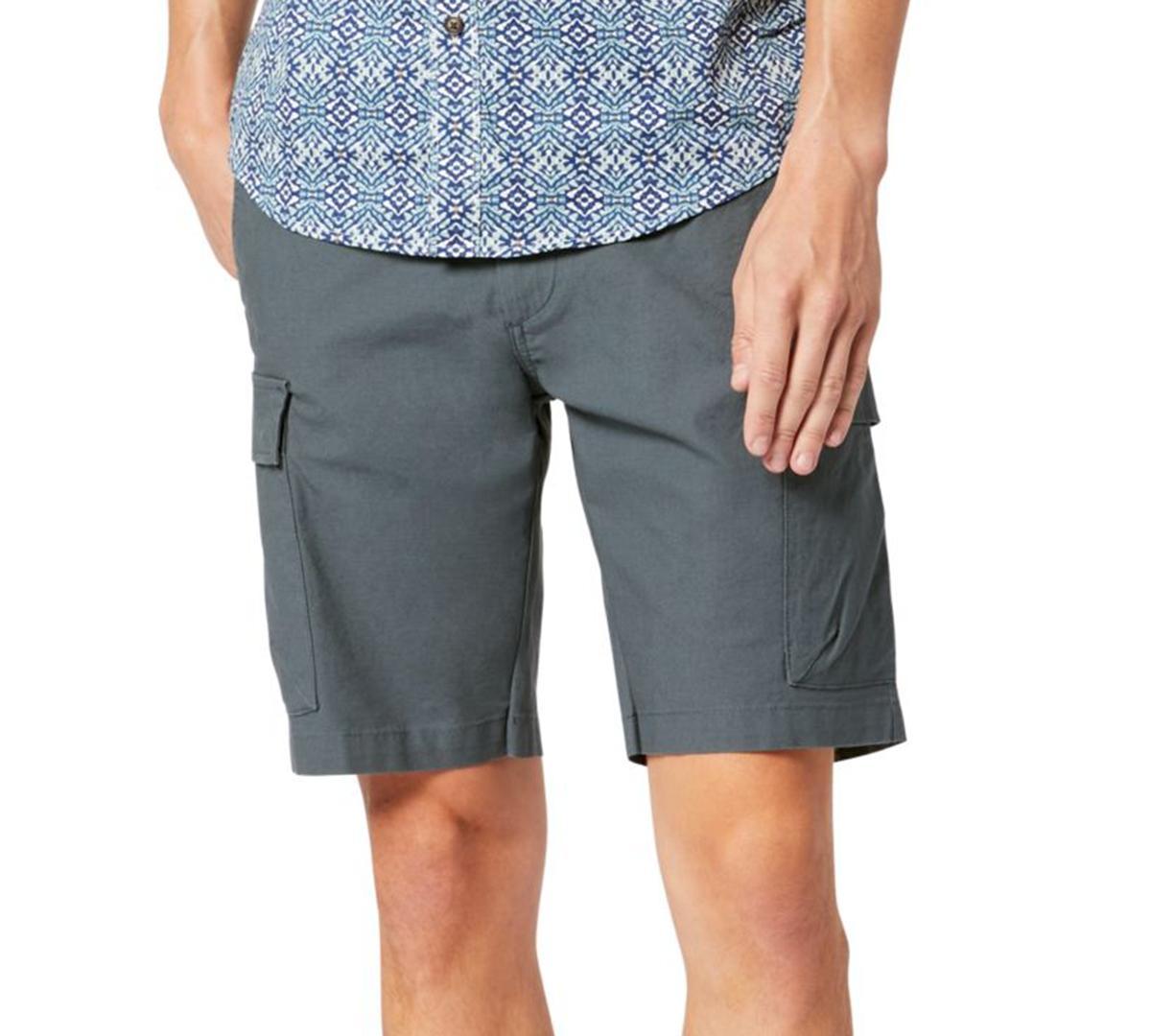 Dockers Tech Cargo Shorts (Cool Slate) Men's Clothing Product Image