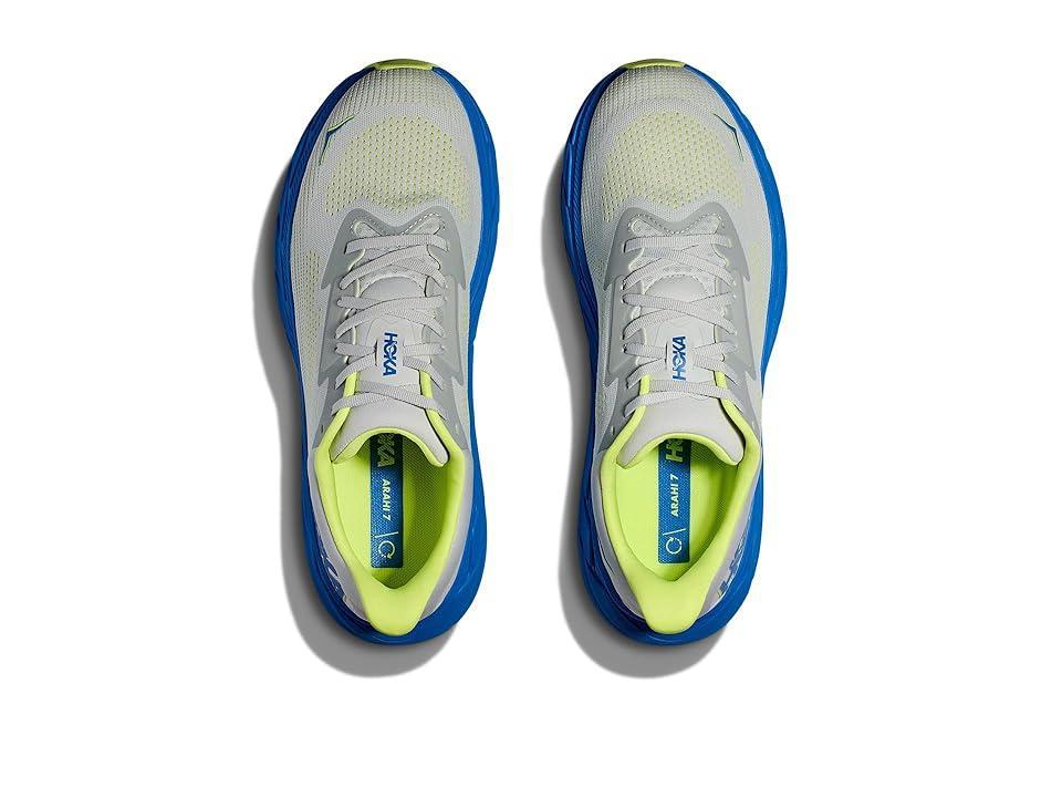 Hoka Men's Arahi 7 (Stardust/Electric Cobalt) Men's Shoes Product Image