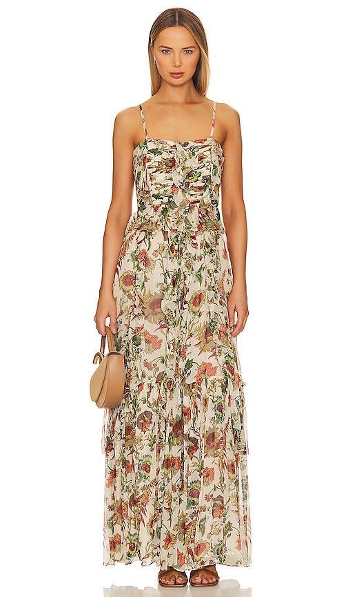 Ulla Johnson Colette Floral Silk Blend Gown Product Image