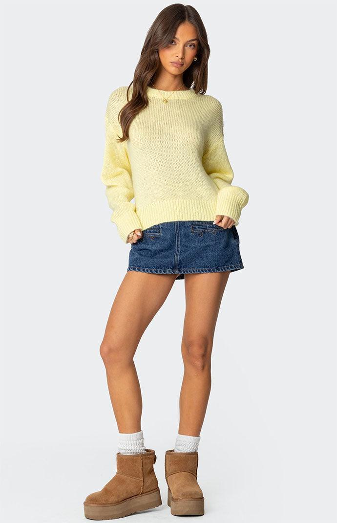 Edikted Women's Kyrah Oversized Knit Sweater Product Image