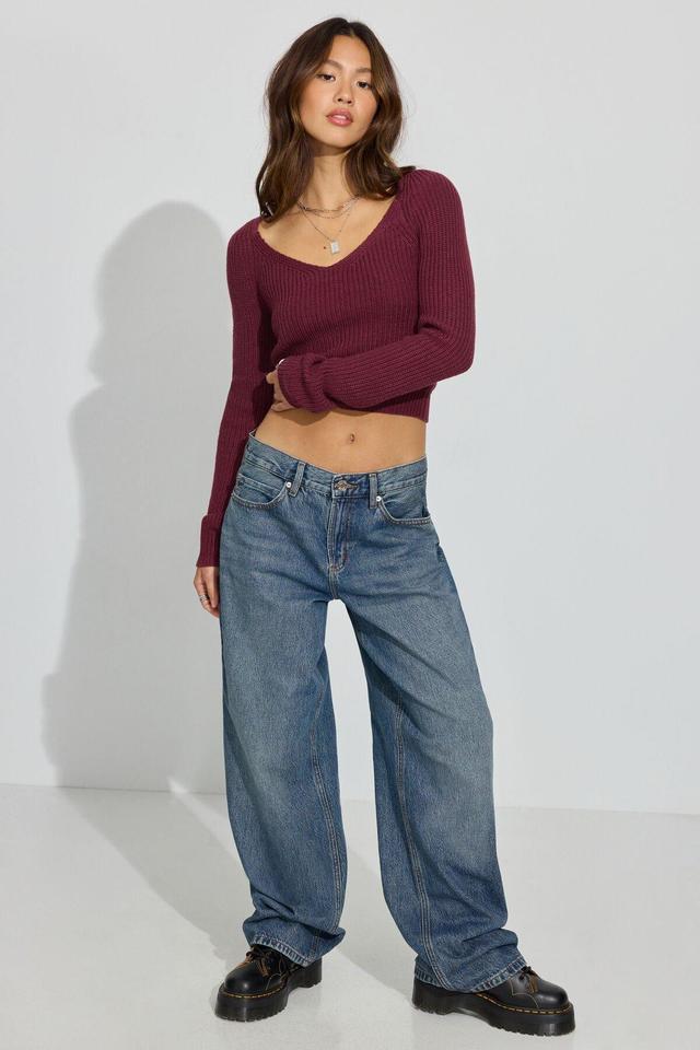 Low Rise Baggy Jeans Product Image