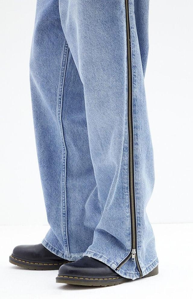 Men's Baggy Zipper Jeans - 31W x 32L Product Image