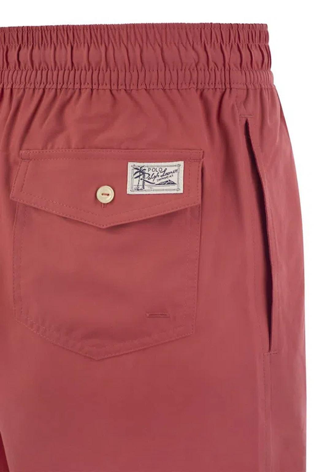 Beach Boxers In Red Product Image