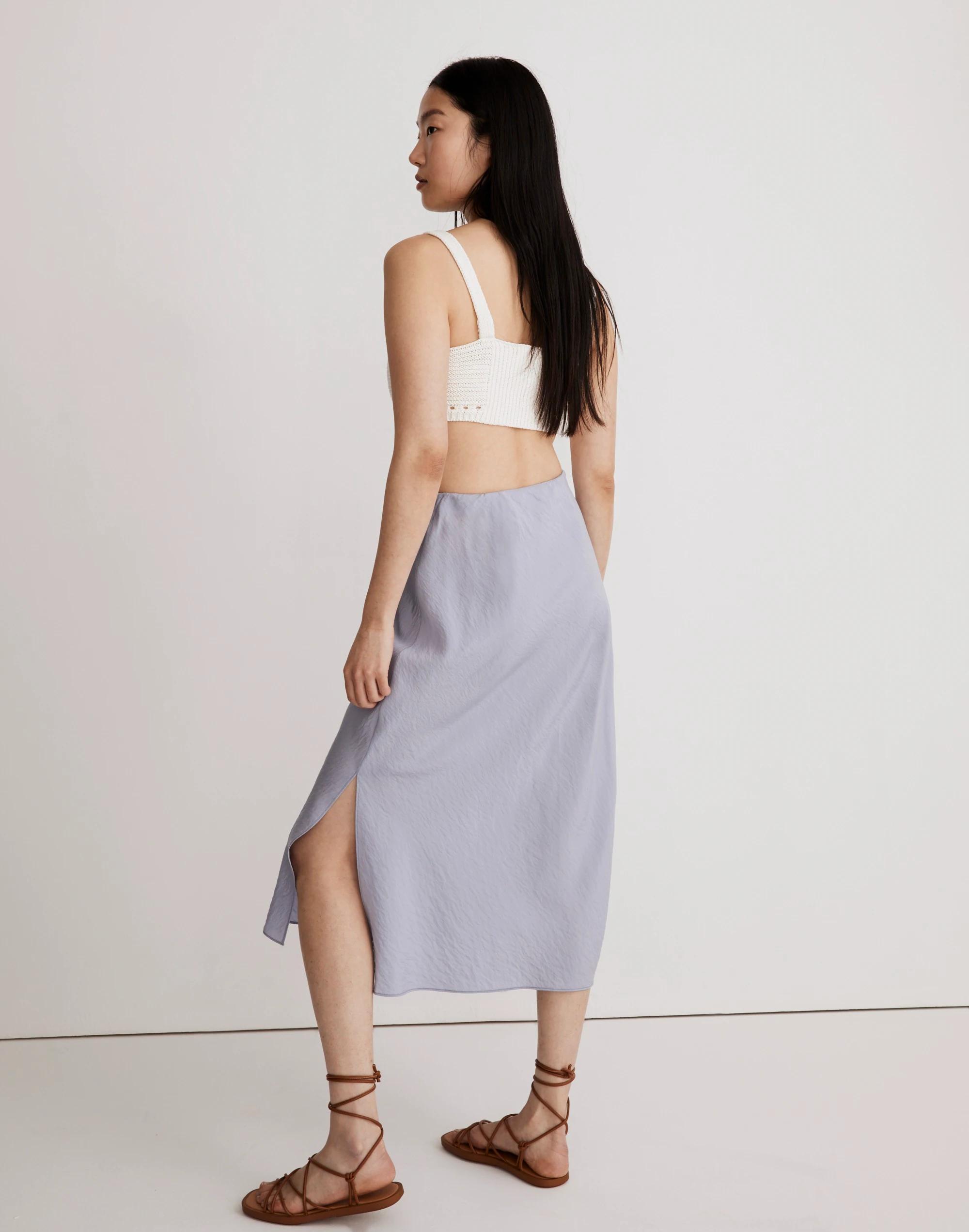 The Layton Midi Slip Skirt Product Image