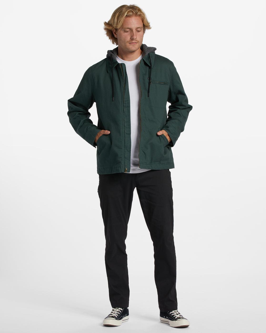 Barlow Hooded Jacket - Dark Forest Male Product Image