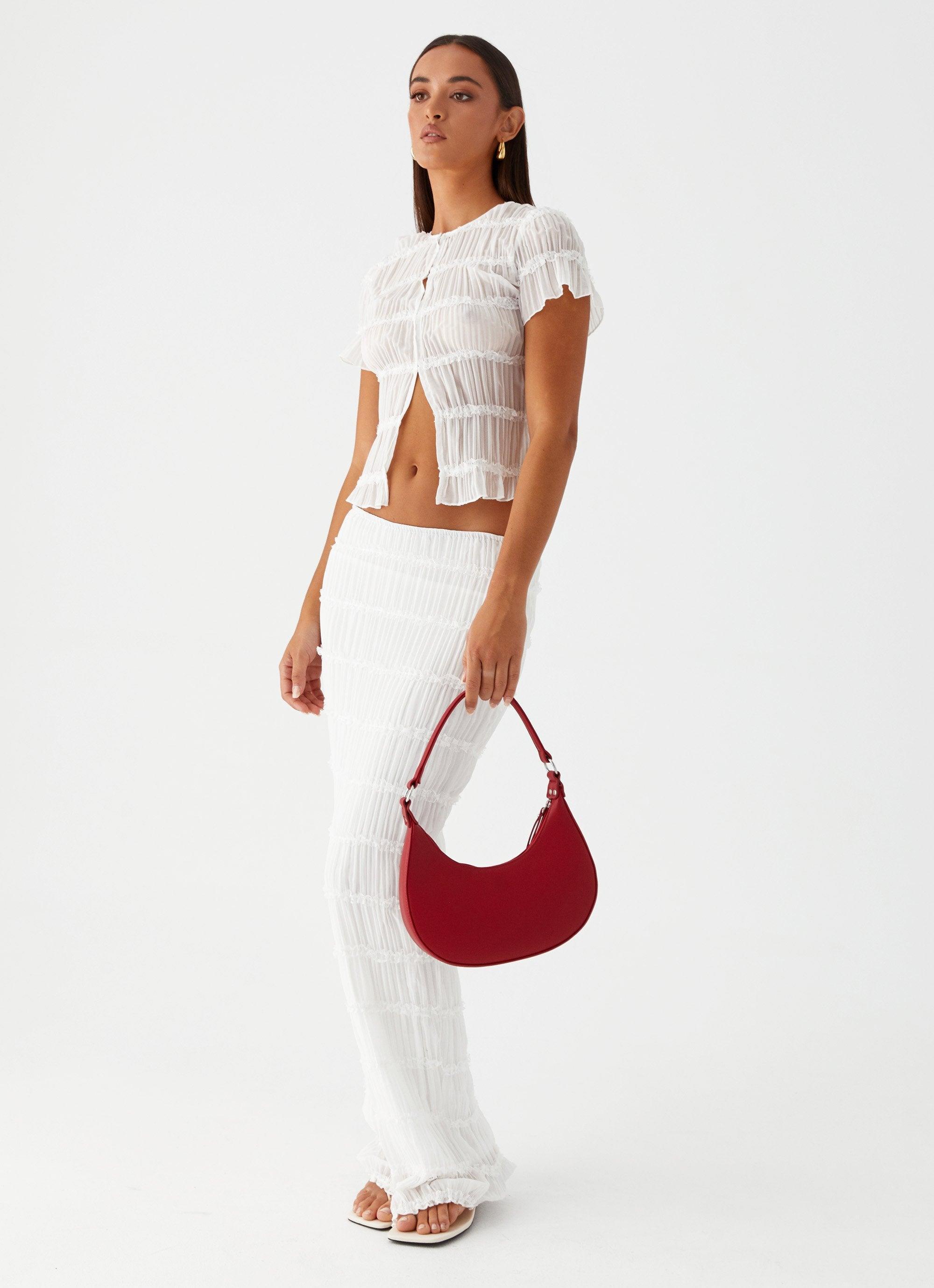 Posey Shoulder Bag - Red Product Image