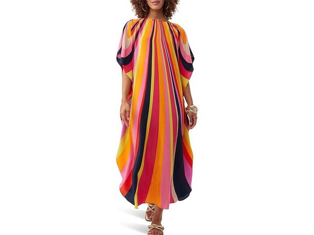 Trina Turk Jalani Maxi Caftan Dress Women's Dress Product Image