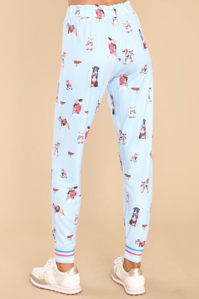 Ruffin' It Ice Blue Jammie Pants Product Image