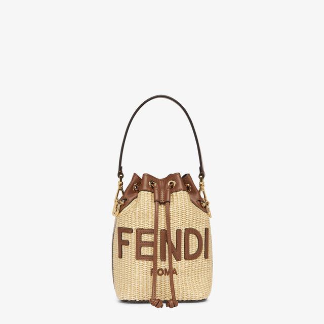 Mon TresorNatural raffia mini bag Product Image