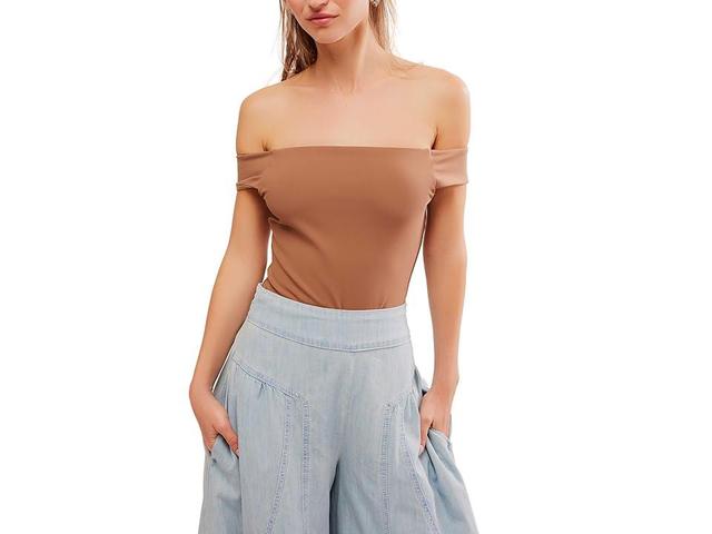 Free People Off to the Races Off the Shoulder Bodysuit Product Image