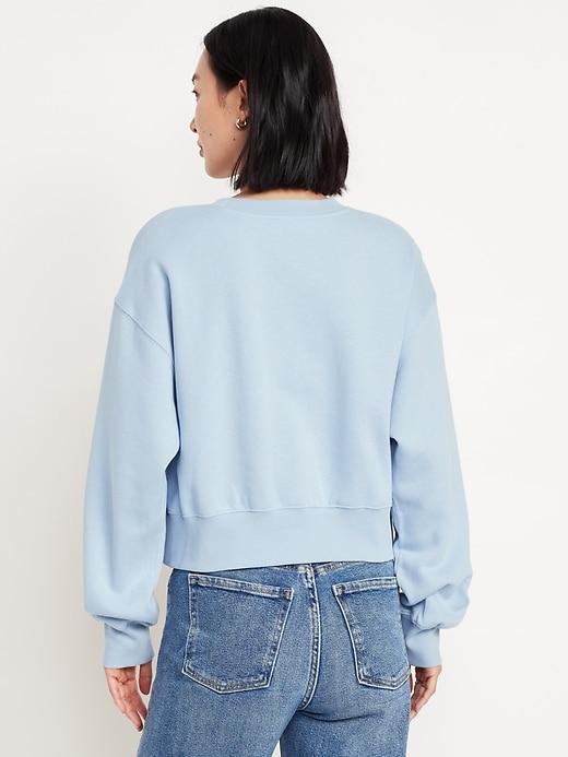 SoComfy Drop-Shoulder Crew-Neck Sweatshirt Product Image