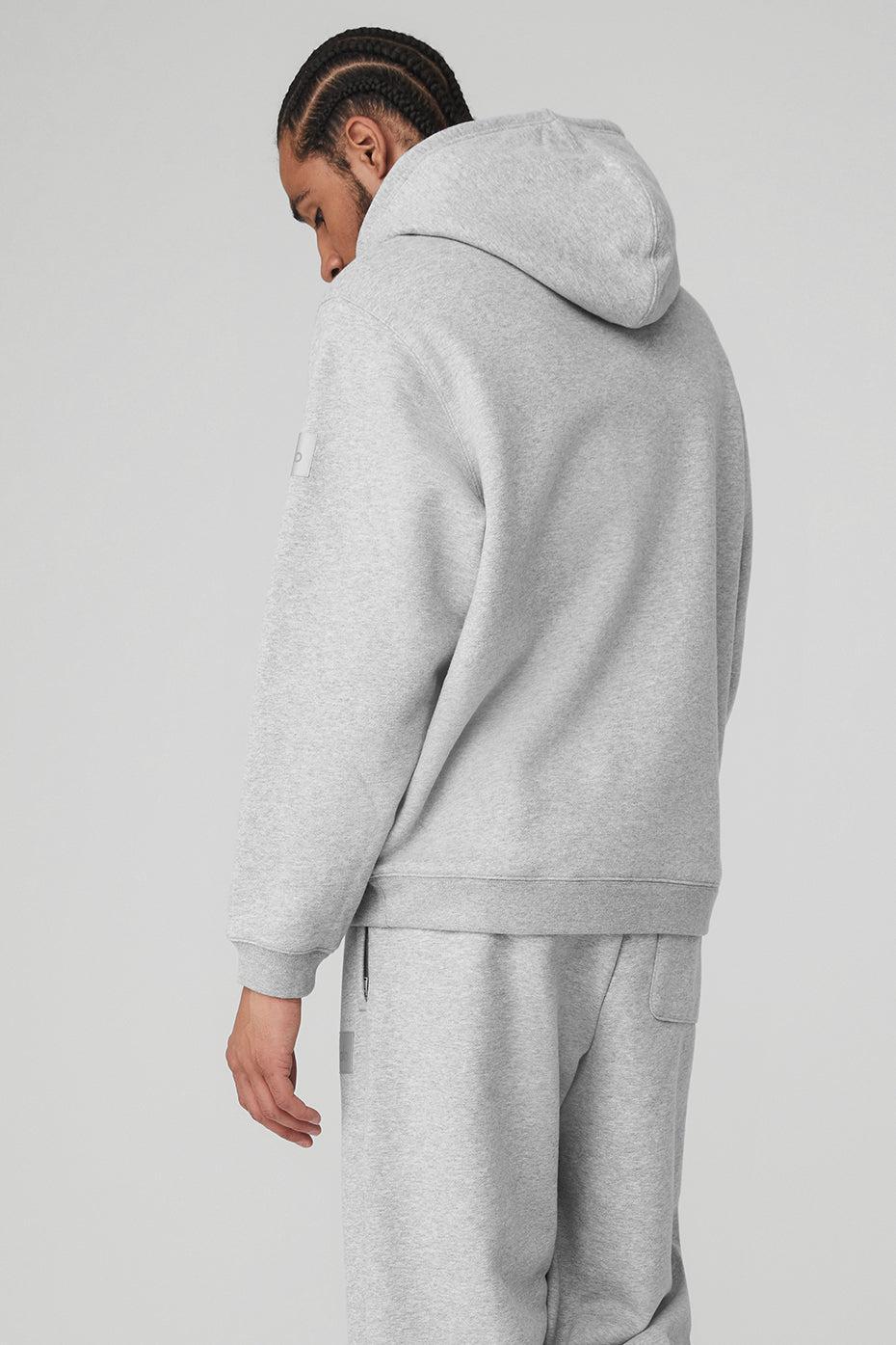 Renown Heavy Weight Hoodie - Athletic Heather Grey Product Image