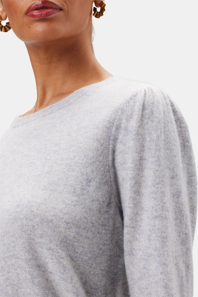 Odilia Cashmere Sweater - Heather Grey Product Image