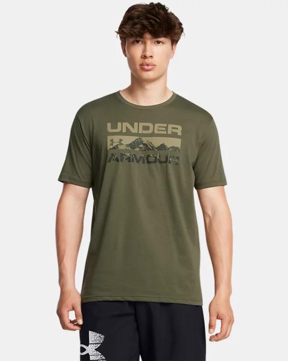 Mens Under Armour Stacked Logo Tee Product Image