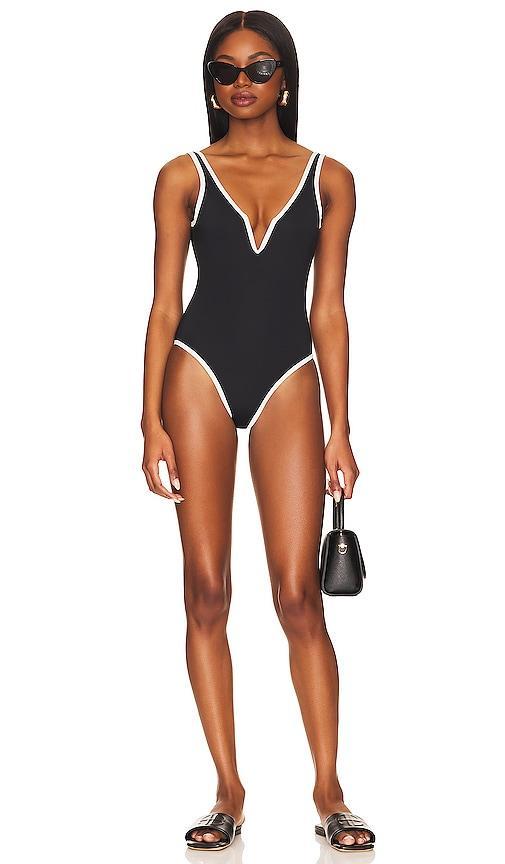 L*SPACE Coco One Piece in Black. - size M (also in S, XS) Product Image