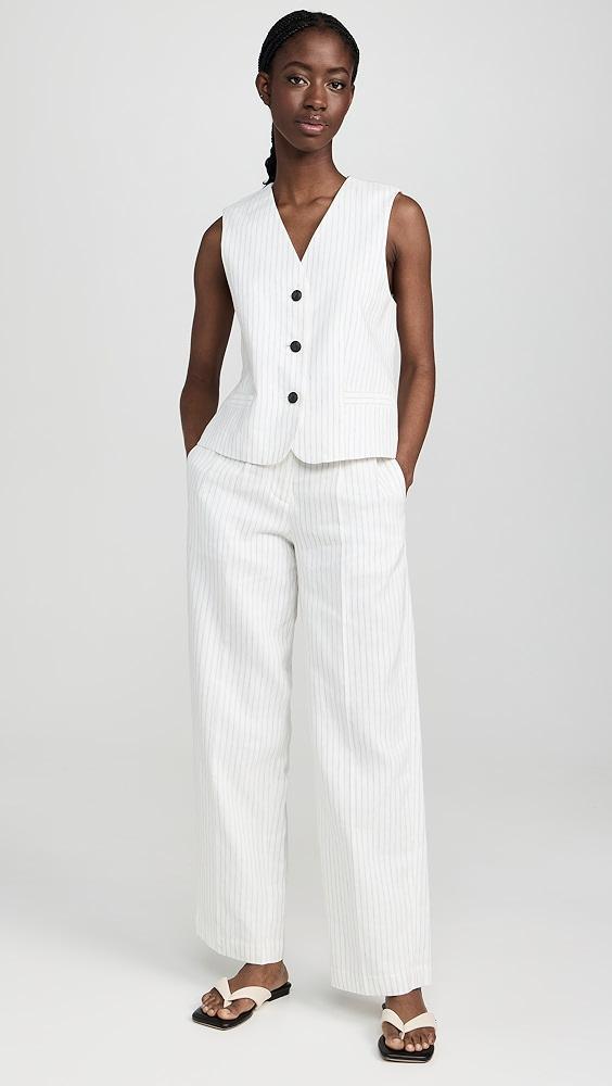 rag & bone Newman Linen Pants | Shopbop Product Image