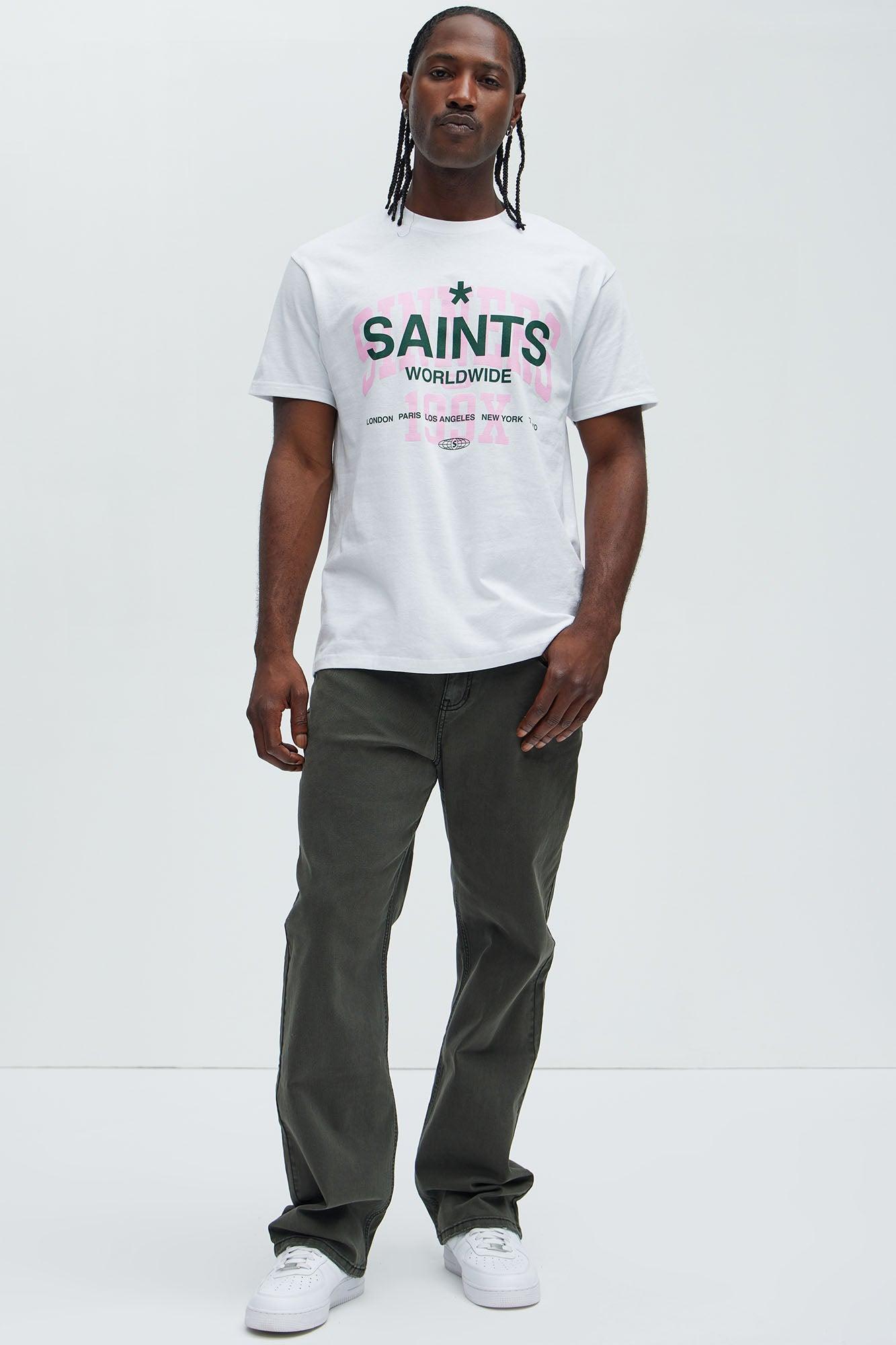 Saints And Sinners Worldwide 199X Short Sleeve Tee - White Product Image