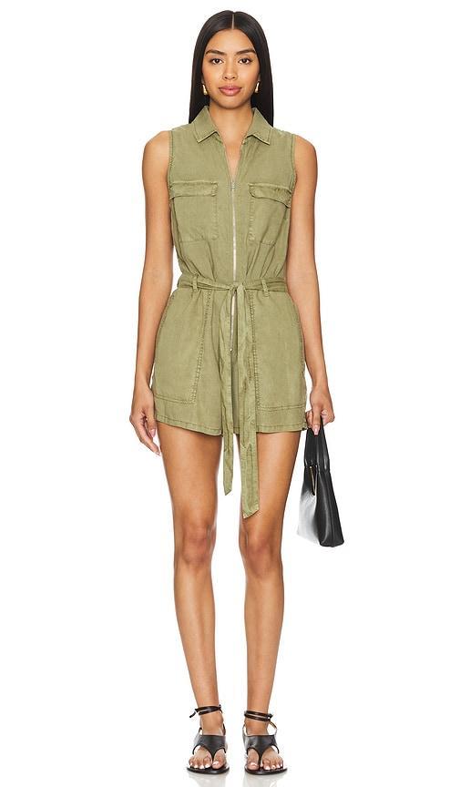 Zip Front Romper Product Image