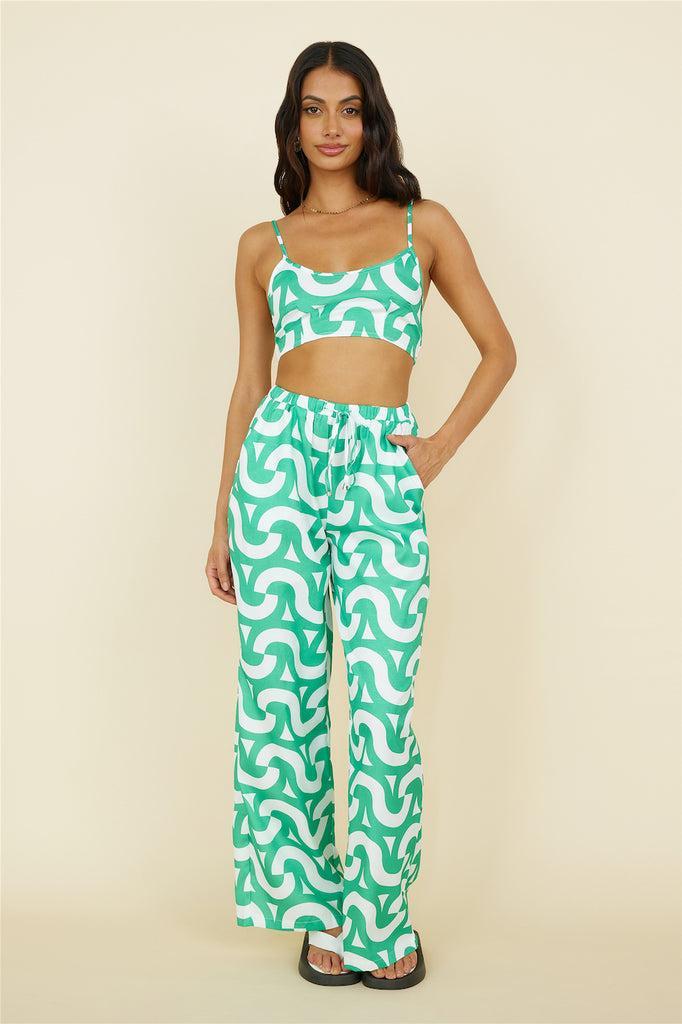 Enchanted Days Pants Green product image