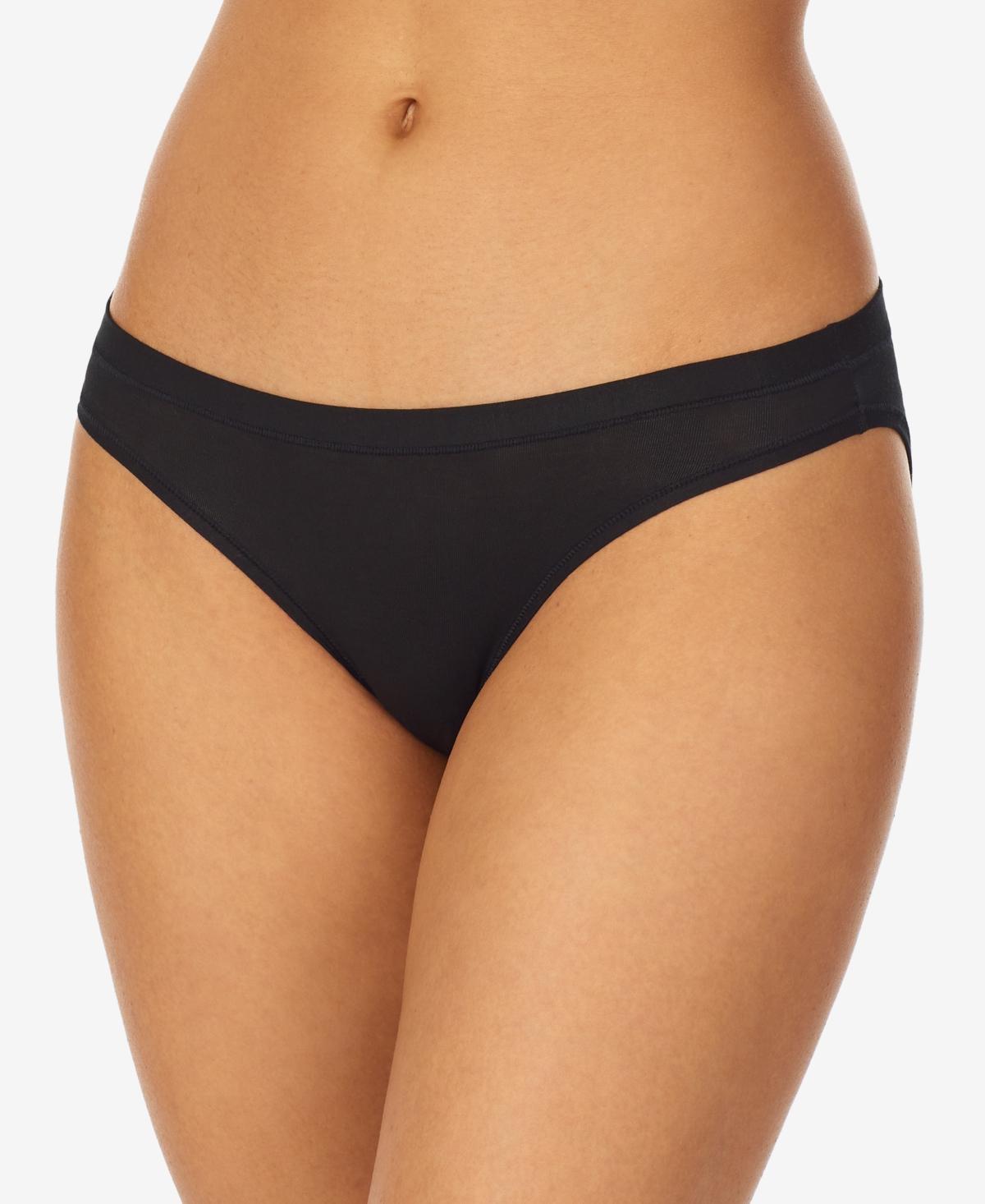 DKNY Soft Stretch Ribbed Modal Bikini Panty Product Image