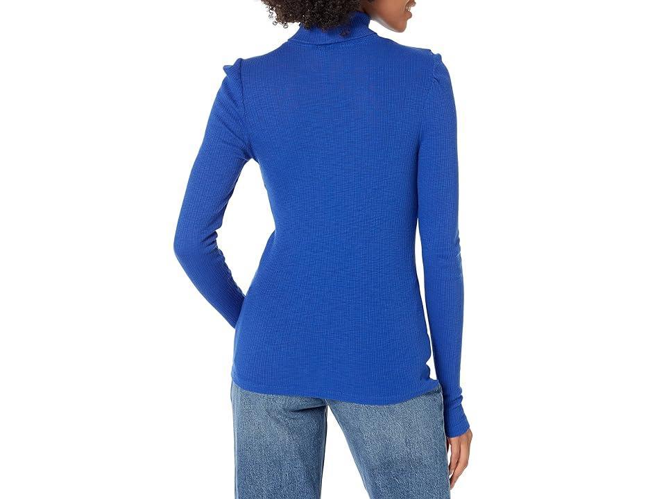 SUNDRY Turtleneck (Bright Lapis) Women's Clothing Product Image