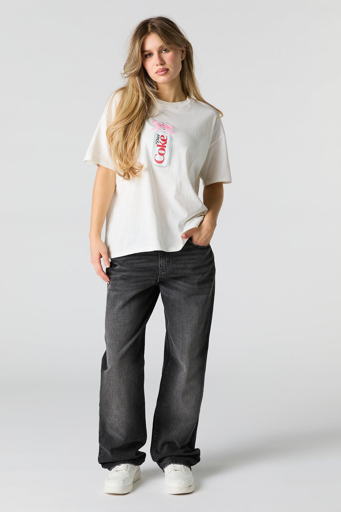 Diet Coke Graphic Boyfriend T-Shirt Female Product Image