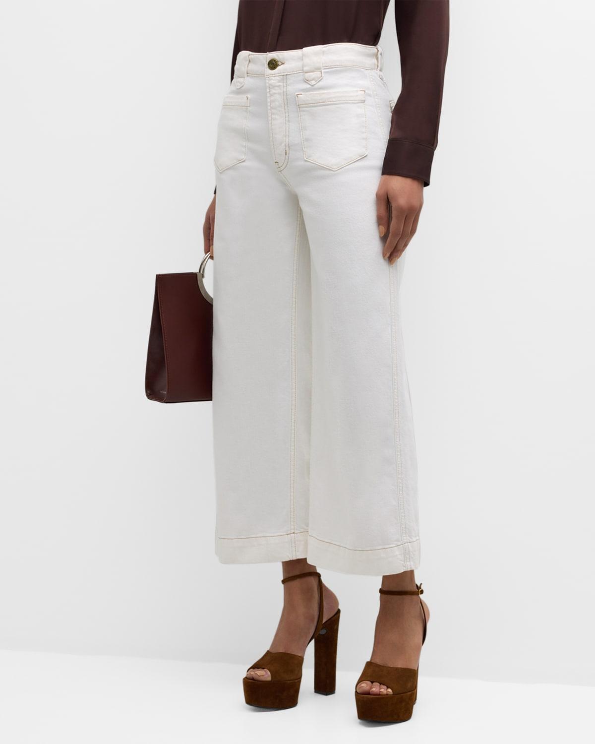 FRAME Relaxed Wide Leg Utility Jeans Product Image