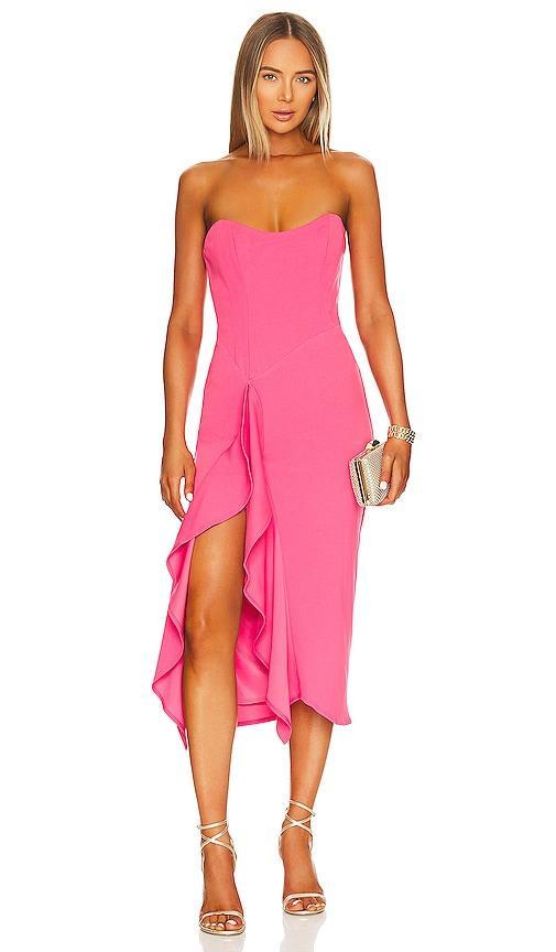 Katie May Rowan Dress in Pink. Product Image