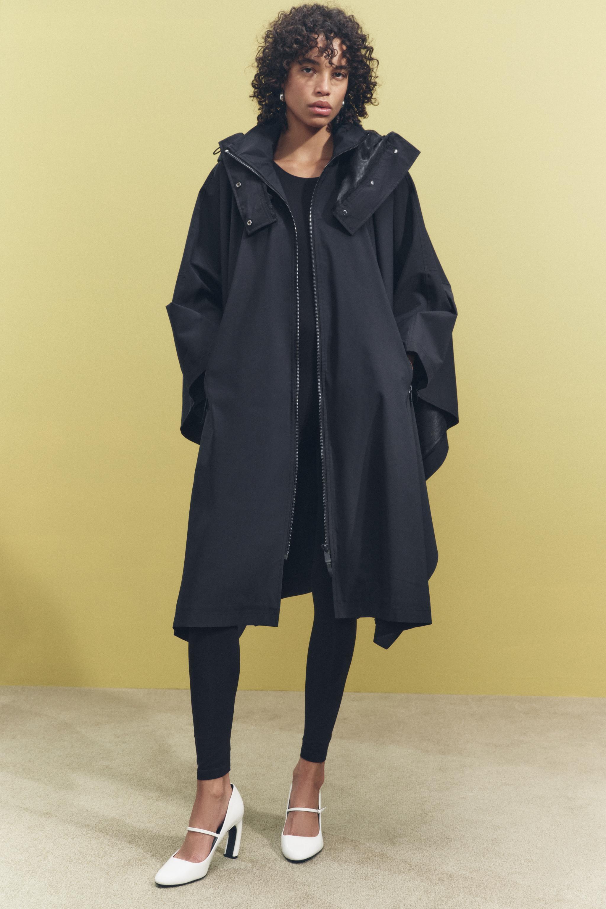 OVERSIZED WATER REPELLENT CAPE ZW COLLECTION Product Image