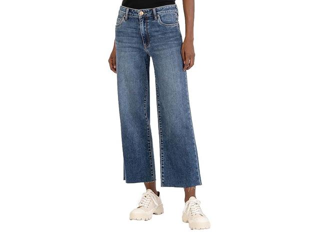 KUT from the Kloth Charlotte High-Rise Culottes in Commendatory (Commendatory) Women's Jeans Product Image