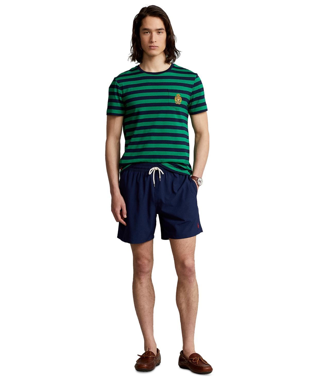 Polo Ralph Lauren Traveler Solid 5.75 Inseam Swim Trunks Product Image