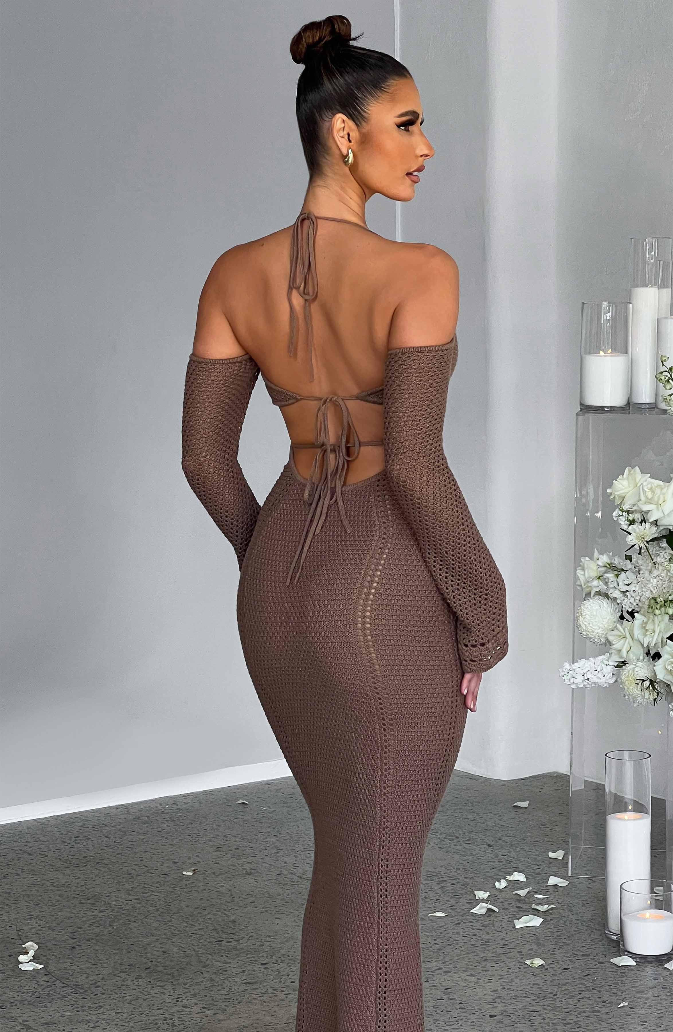 Samariah Maxi Dress - Chocolate Product Image