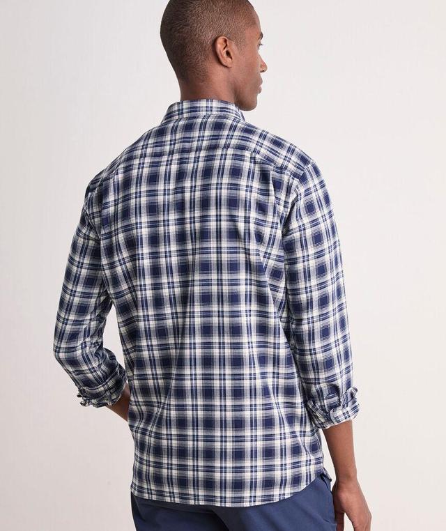 On-The-Go Brushed Twill Plaid Shirt Product Image