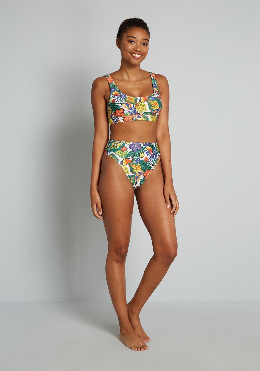 The Franky High-Waisted Bikini Bottom Product Image