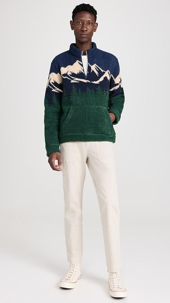 Marine Layer Archive Andes Sherpa Pullover | Shopbop Product Image