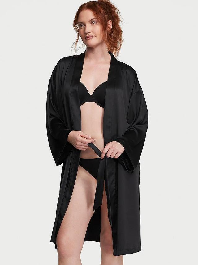 Satin Midi Robe Product Image