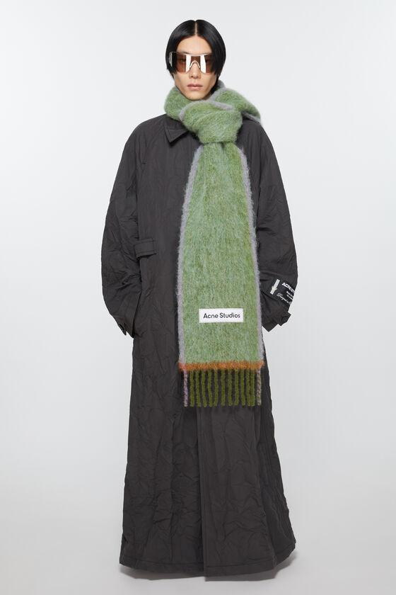 Wool mohair scarf - Narrow Product Image