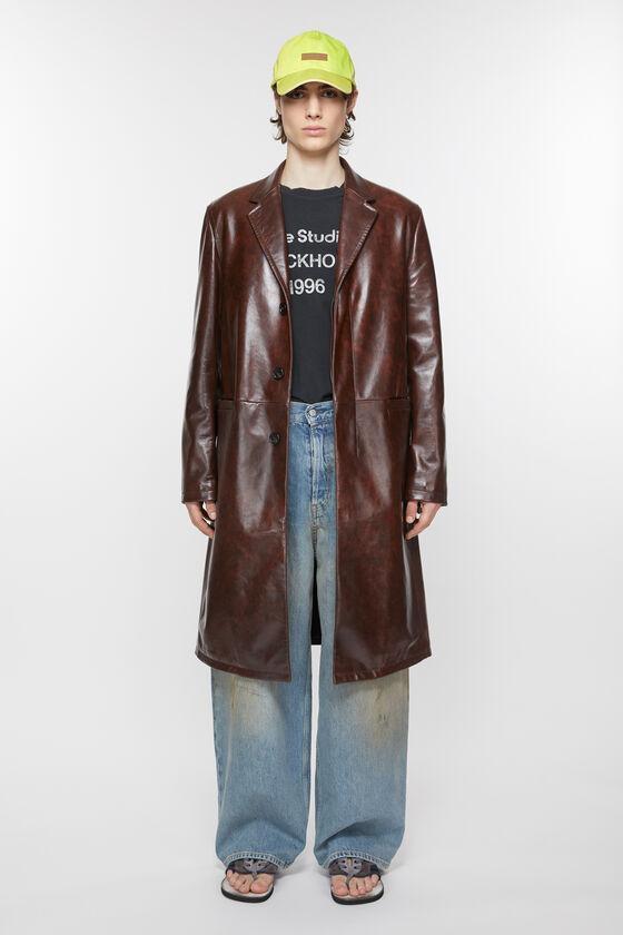 Leather coat Product Image