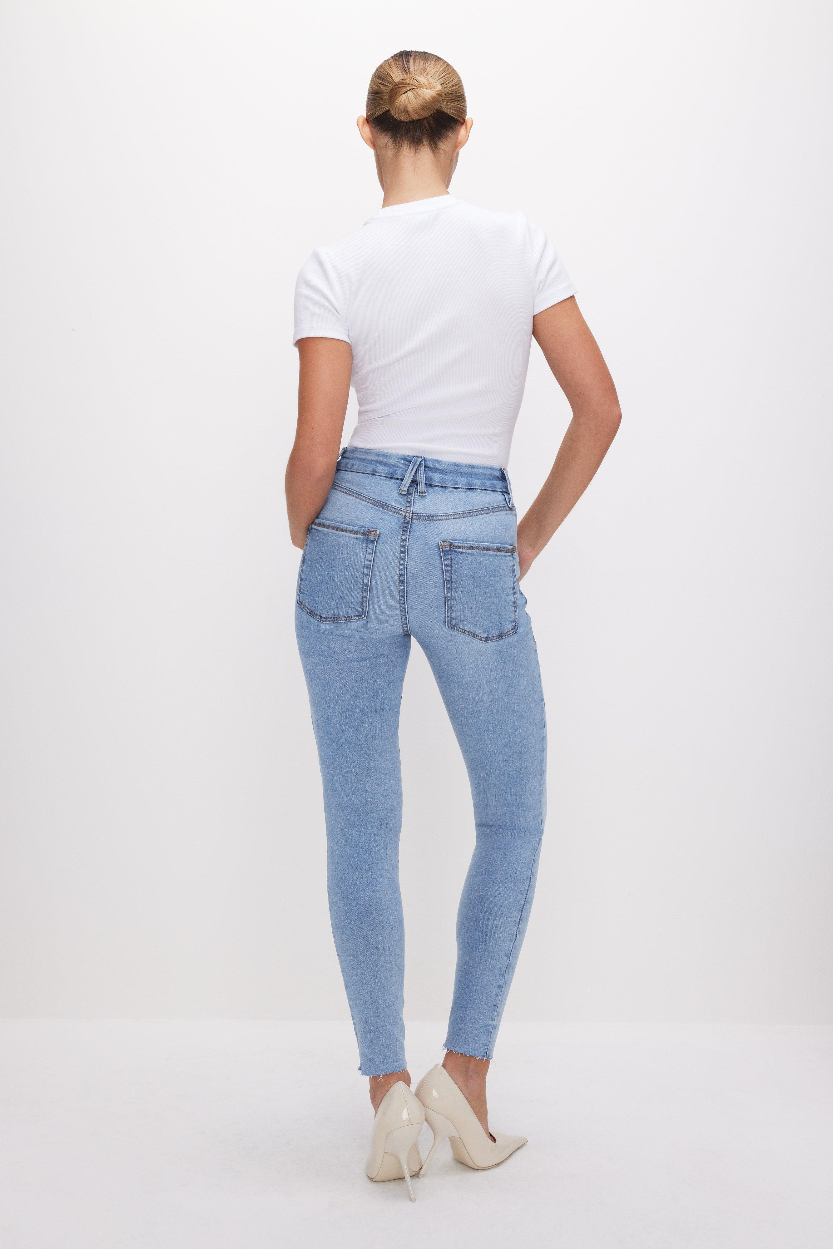 GOOD WAIST SKINNY JEANS | INDIGO579 Product Image