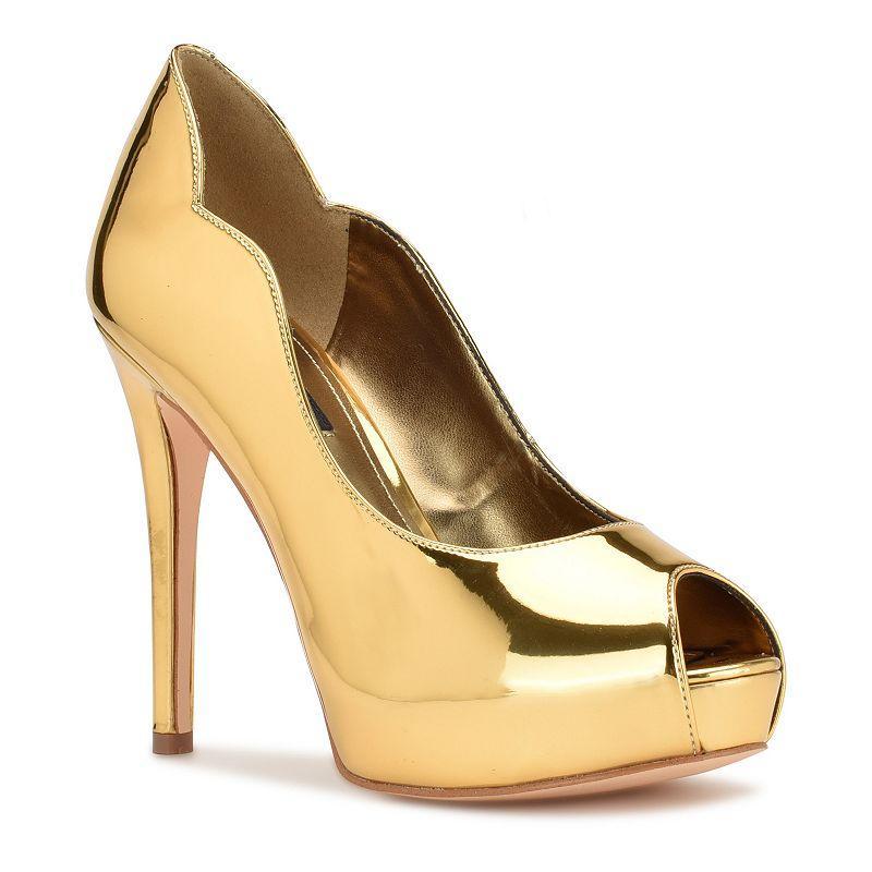 Nine West Hilare Peep Toe Platform Pump Product Image