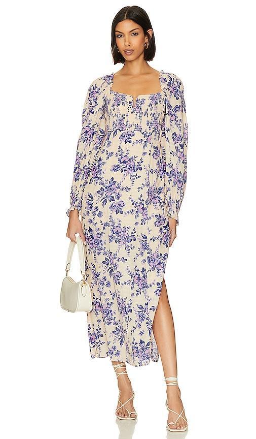 Free People Jaymes Midi (Lilac Combo) Women's Clothing Product Image