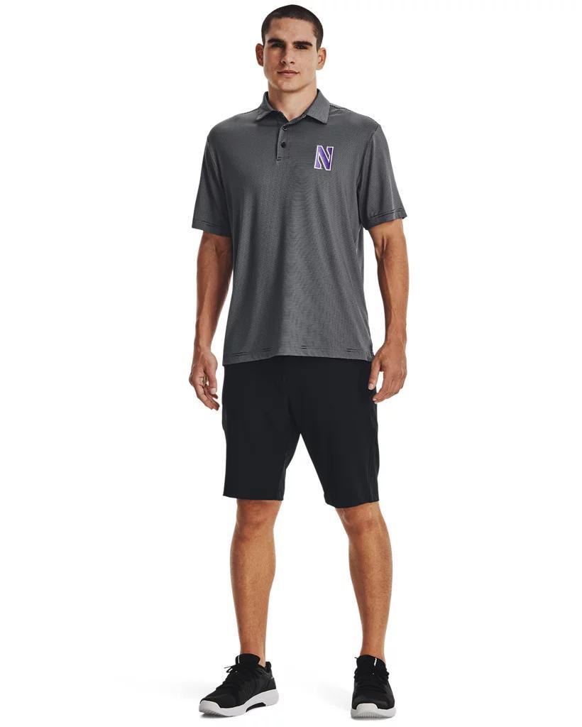 Men's UA Tee To Green Trail Stripe Collegiate Polo Product Image