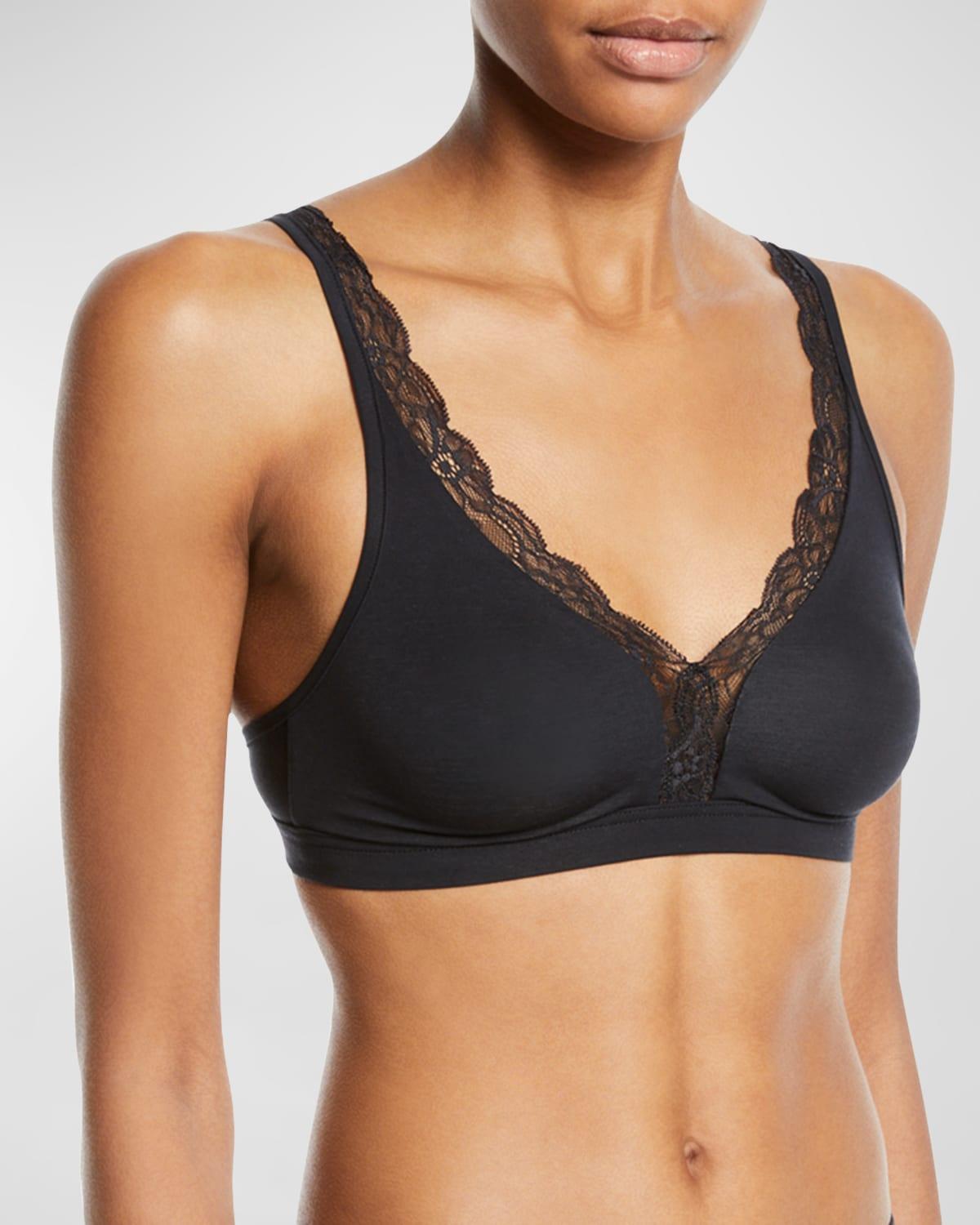 Hanro Cotton Lace Soft Cup Wireless Bra Product Image