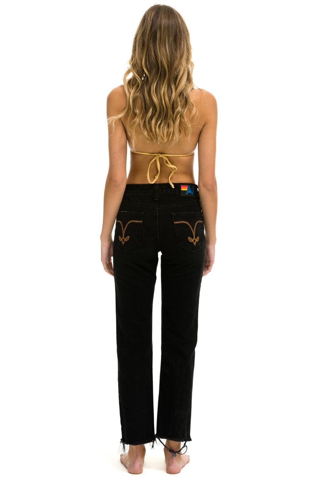 MID RISE CANYON JEAN - VINTAGE BLACK Female Product Image