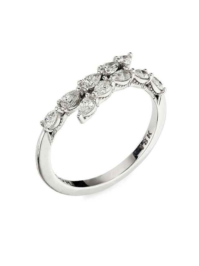 Womens Stilla 18K White Gold & 0.55 TCW Diamond Ring Product Image