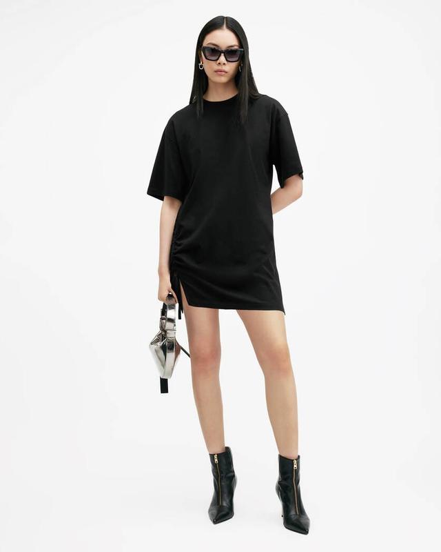 Naenia Drawcord Mini T-Shirt Dress Product Image