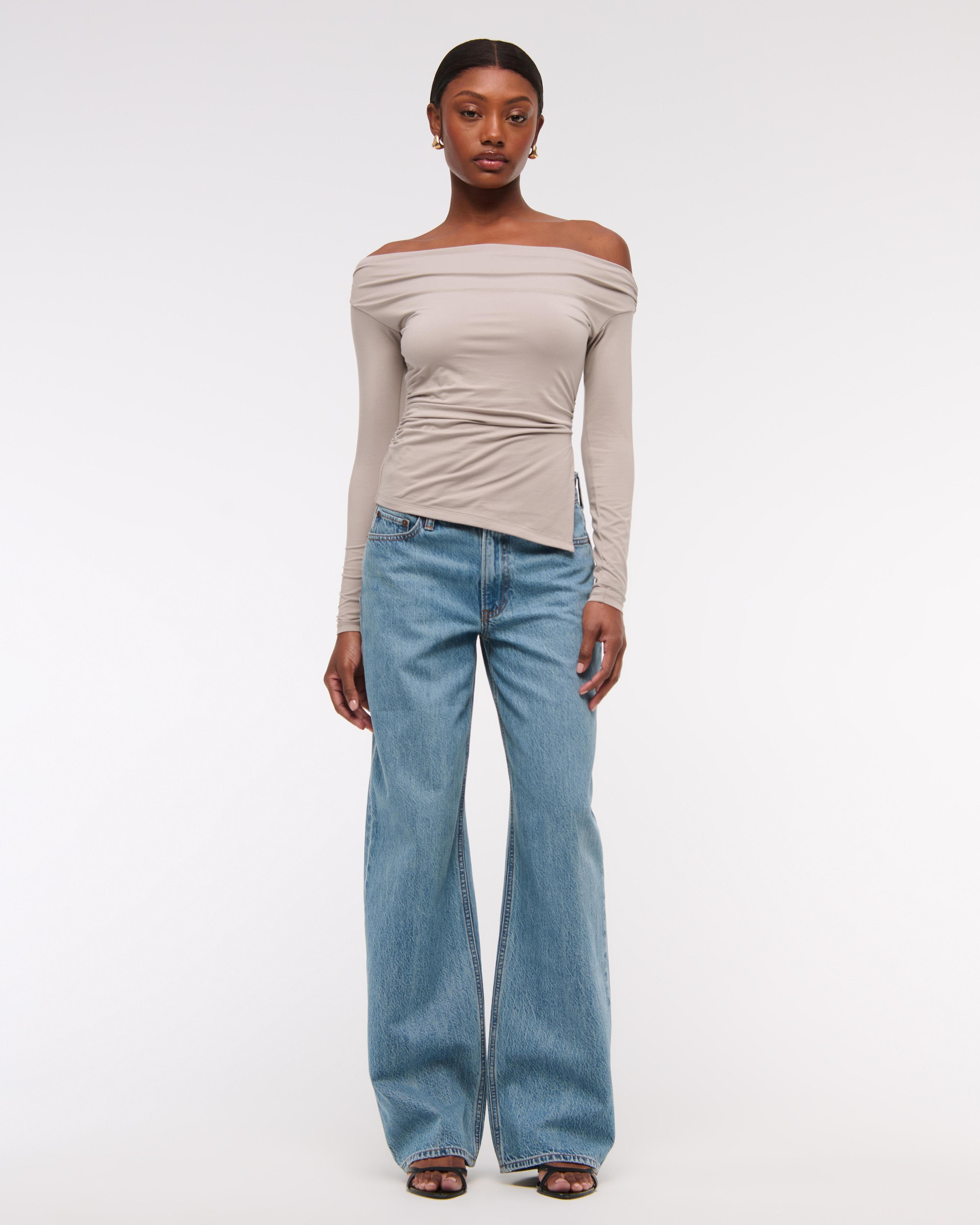 Off-The-Shoulder Draped Top Product Image